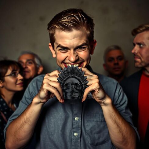 Aztec Death Whistle Aztec صافرة ، صراخ جمجمة أصيلة - صافرة رعب مخيف بصوت عالٍ للمزح ، عيد الهالوين ، البقاء ، والطقوس in Kuwait