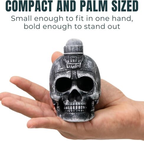 Authentic Aztec Death Whistle - Loudest Screaming Self Defense - Unique Instrument for Collectibles, Pranks, Goth Halloween Weird Gifts, Ancient Sounding War Horn Silbato de la Muerte Decor in Saudi Arabia