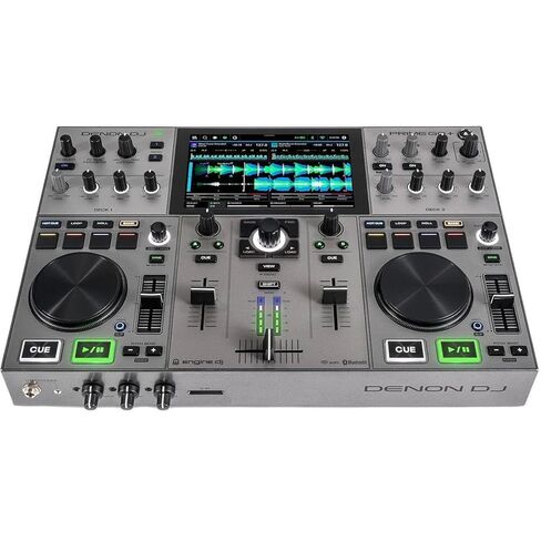 DJ Prime GO+ Portable Standalone DJ System - Laptop Stand - TH02 - (2) XLR Cables Bundle in Kuwait
