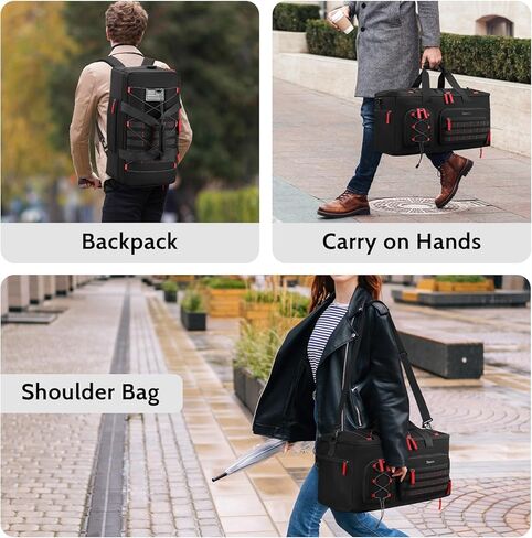 BOSSTIN DJ Cable Gig Bag for Equipment, DJ Cable Organizer Backpack with Detachable Dividers and Padded Bottom, DJ Mixer Bag for Music Gear Accessories with 15.6'' Laptop Compartment (Black) in Kuwait