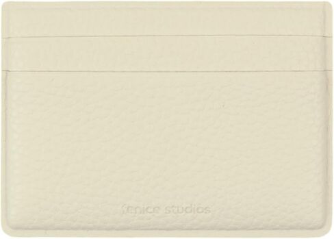 FENICE Card Holder Pocket Holder Simple Wallet Vegan PU Leather with Slim Minimalist Look for Men & Women (ORANGE) in Saudi Arabia