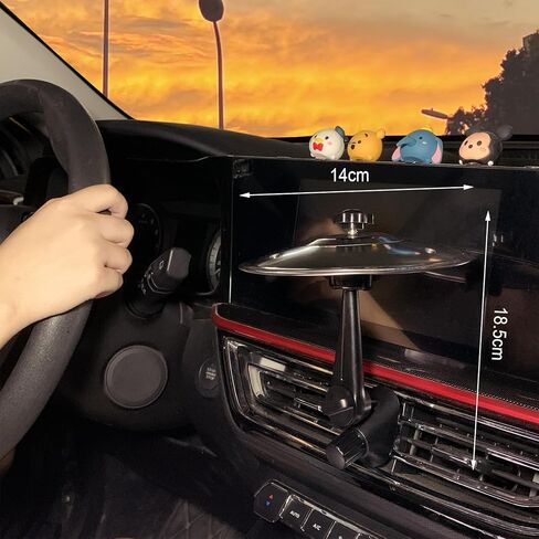 الصنج بالسيارة ، الصنج المصطيف للسيارة ، تنفيس الهواء الصنجي للسيارة ، مجموعة مرفقات مقطع صغيرة من موسيقى الربعة المصغرة ، وتثبيت سهلة ، ومناسبة لجميع أنواع المركبات (1pcs) in Kuwait