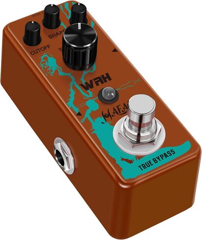 Mini Auto Wah Guitar Pedal Orange Filter True Bypass Timbre Character Sound Digtal Electric Guitar/bass Effect Pedal With Sound Quality Value Knob in Saudi Arabia