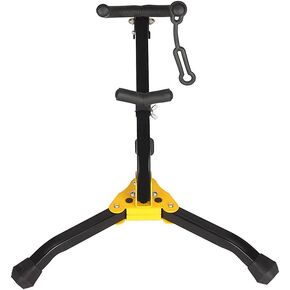 LiebeWH Foldable Tenor Sax Metal Floor Stand Stable Alto and Tenor Saxophone Holder with Soft EVA Ideal for Studio Exhibition Display in Kuwait