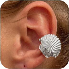 Starfish Ear Cuff Earrings for Women No Piercing Metallic Beach Jewelry Summer Vacation Dresses Accessories 2025 in Saudi Arabia