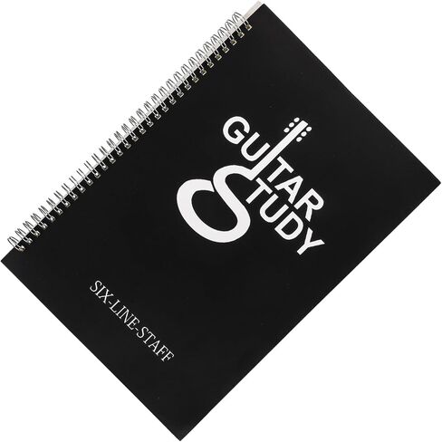 Abaodam Six- Book Material Music Manuscript Notebook for Guitarist Sheet Music Notebook in Saudi Arabia