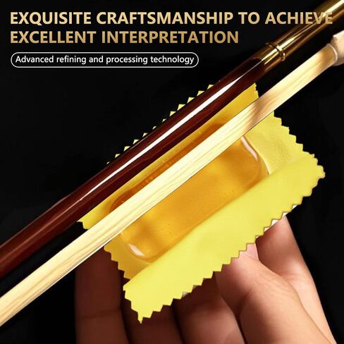 Rosin Violin Rosin ، الكمان ، فيولا و Cello Rosin من أجل القوس ، حركة أقواس سلسة ، قبضة سلسلة ممتازة ، غبار منخفض الخفيفة ، روزان طبيعي مع قضية ، روزان احترافي للكمان ، فيولا ، أقواس التشيلو (1Pack) in Kuwait