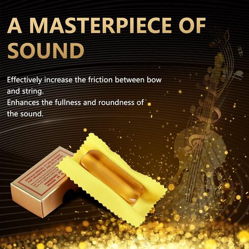 Rosin Violin Rosin ، الكمان ، فيولا و Cello Rosin من أجل القوس ، حركة أقواس سلسة ، قبضة سلسلة ممتازة ، غبار منخفض الخفيفة ، روزان طبيعي مع قضية ، روزان احترافي للكمان ، فيولا ، أقواس التشيلو (1Pack) in Kuwait