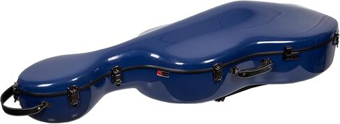 Crossrock Deluxe 4/4 Cello Case -foam خفيفة الوزن من الصلب الرمادي الرمادي ، الأسود/الرمادي (CRP201CEFG) in Kuwait