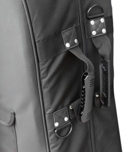 حقيبة باس مزدوجة مع عجلات 3/4 BASS BAS GIG BAG OXFORD BASS BAS BAS BAS SHILEED SHIME in Kuwait