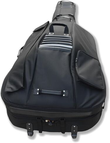 حقيبة باس مزدوجة مع عجلات 3/4 BASS BAS GIG BAG OXFORD BASS BAS BAS BAS SHILEED SHIME in Kuwait