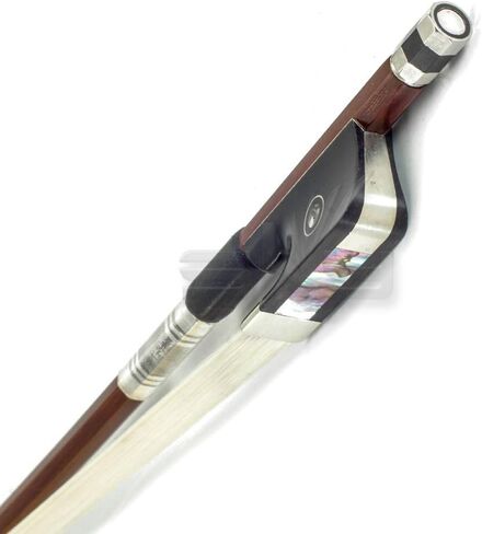 SKY 4/4 Full Size Cello Bow Round Stick Ebony Frog Brazil Wood Mongolian Horsehair Well Balanced in Kuwait