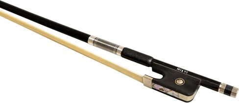 Mi & VI CB-720 Classic Carbon Lives Cello Bow (الحجم الكامل 4/4) مع وجود حالة | الضفدع الأبنوس | متوازنة بشكل جيد | شعر الحصان المنغولي - موسيقى ميفي in Kuwait