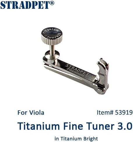 Titanium Fine Tuner في Titanium Gun Gray ، لفيولا ، لسلسلة نهاية الكرة ، إكسسوارات فيولا in Kuwait