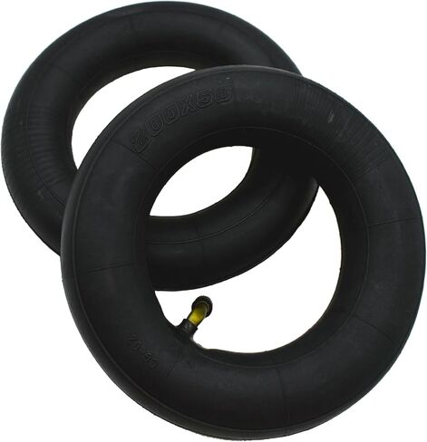 2.80/2.50-4 Inner Tube with TR87 Bent Valve Stem, for Hand Trucks, Utility Cart, Lawn Mowers, Wheelbarrows, Dollys, Scooters, Replacement 2.80-4 2.50-4 Tire in Saudi Arabia