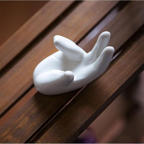 1 PCS CERAMIC OCARINA Stand ، قاعدة عرض الآلات الموسيقية ، حامل عرض لفتة الخزفي الأبيض ، إكسسوارات الأدوات in Saudi Arabia