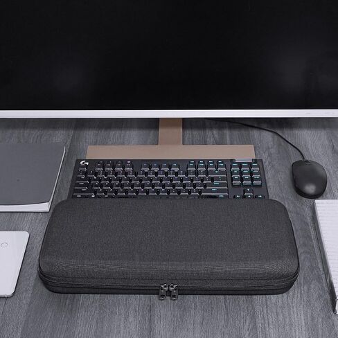 حالة لوحة المفاتيح Geekria TKL ، حقيبة حمل سفر قشرة صلبة لـ 80 ٪ / 87 مفاتيح لوحة مفاتيح ألعاب ميكانيكية ، متوافقة مع Logitech G915 TKL ، G Pro Keyboard / G Pro X (مساحة إضافية) in Kuwait