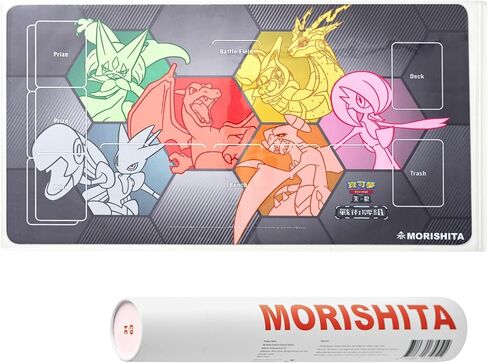 غلاف playmat المتميز لحصير TCG 14 بوصة ، يناسب الحجم القياسي PTCG/MTG ، مقاومة للماء ومقاومة للخدش in Kuwait