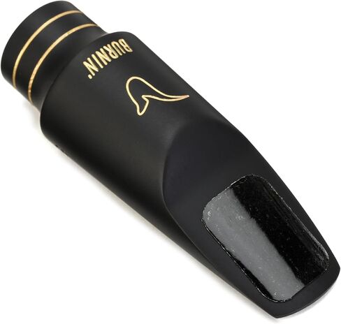 Bettersax Burnin 'Soprano Soprano Saxophone Liece - Level Professional Rubber Mupber مع فتحة 5* فتحة - مثالية لموسيقى الجاز التقليدية ، الفرقة الكبيرة ، bebop ، والأنماط المعاصرة - .055 "نصيحة in Kuwait