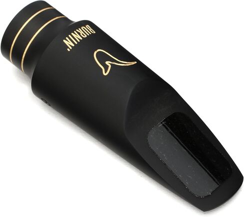 Bettersax Burnin 'Soprano Soprano Saxophone Liece - Level Professional Rubber Mupber مع فتحة 5* فتحة - مثالية لموسيقى الجاز التقليدية ، الفرقة الكبيرة ، bebop ، والأنماط المعاصرة - .055 "نصيحة in Kuwait