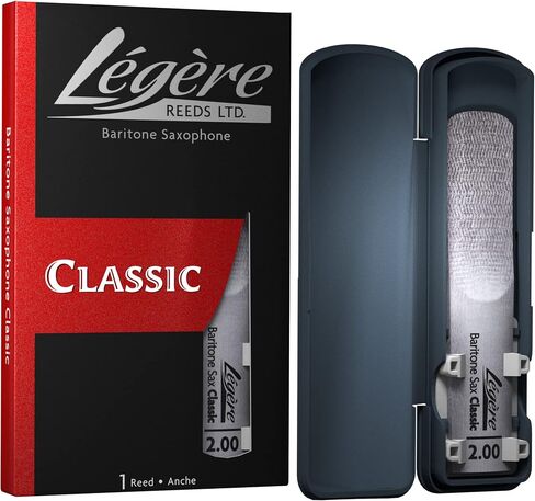 Légère Reeds - Baritone Saxophone Reed ، Classic ، Strength 2.50 (BS2.50) - Premium Sunthetic Woodwind Reed in Kuwait
