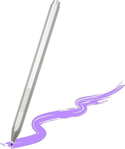 قلم الأسلوب السطحي لـ Microsoft Surface Pro 11/X/9/8/7/6/5/4/3 ، Surface Go 4/3/2 ، Surface Labtop/Studio/Book Series ، Pen مع Level 1024 Pressure ، Eraser & Right -انقر ، رفض النخيل -lback in Saudi Arabia