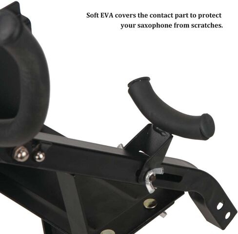 Wall-Mounted Alto Tenor Saxophone Stand Sax Holder Saxophone Display Shelf Display Rack Saxophone Hanger Saxophone Accessory in Saudi Arabia