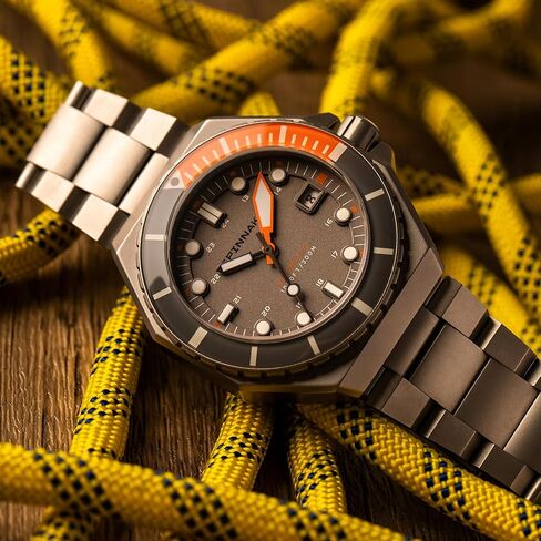 Spinnaker Mens 44mm Dumas Automatic 3 Hands Watch مع سوار من الفولاذ المقاوم للصدأ الصلب SP-5081 in Kuwait