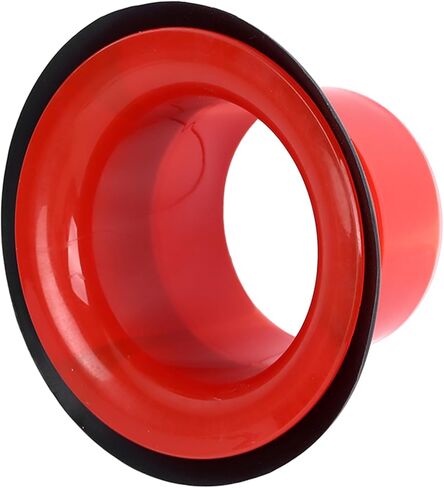 Acouto Bass Drum - ABS ABS Sturdy Kick Drumpier مع فتحة منفذ للصوت المحسن (WP06 أسود) in Kuwait