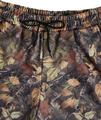 Men's Vintage Camo Pants Wide Leg Drawstring Waist Casual Baggy Sweatpants Trousers Streetwear in Saudi Arabia