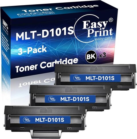 (2 حزمة ، أسود) متوافق مع خرطوشة الحبر MLT-D101S D101S 101S المستخدمة في Samsung ML-2160 ML-2165 ML-2165W SCX-3400 SCX-3400F 3400FW SCX-3405 SCX-3405F 3405FW SF-760P PRINTER in Kuwait