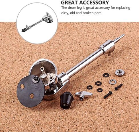 Toyandona anti anti rabs for bass drum support dent abut acptace accessory regs for bercussion antruments wc402 drum leg set in Kuwait