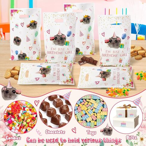 Hi Five Painting Party Favor Bags - 50Pcs Colorful Art Paint Goody Candy Treat Gift Bags, Artist Drawing Theme Plastic Birthday Party Favor Supplies Decorations for Kids Boys Girls in Saudi Arabia