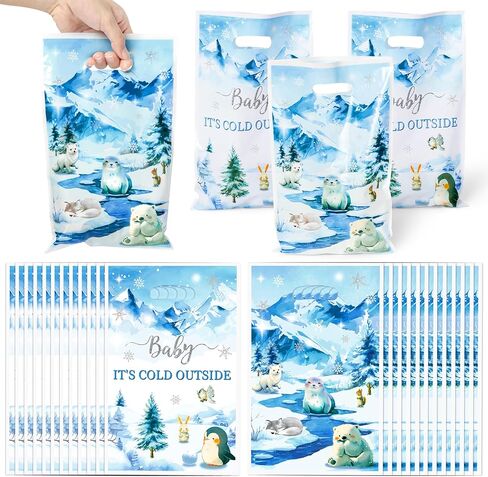 Hi Five Painting Party Favor Bags - 50Pcs Colorful Art Paint Goody Candy Treat Gift Bags, Artist Drawing Theme Plastic Birthday Party Favor Supplies Decorations for Kids Boys Girls in Saudi Arabia
