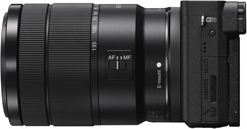 Sony Alpha a6400 Mirrorless Camera with 18-135mm Lens Black | 24.2MP Aps-C, 4K UHD Video, 11 Fps Continuous Shooting, Includes Sony E 18-135mm F/3.5-5.6 Oss Lens in Saudi Arabia