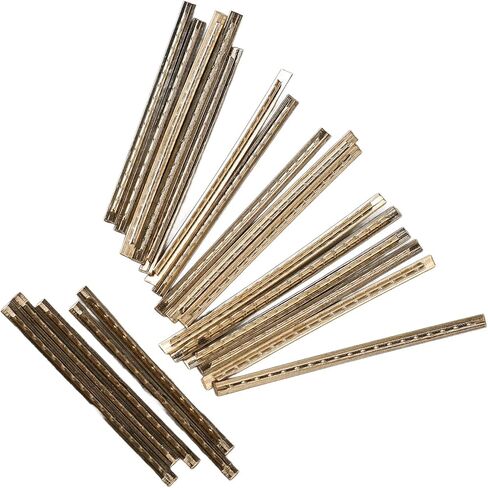 مجموعة الأسلاك 21pcs Guitar FRET - استبدال الفولاذ المقاوم للصدأ FRETWIRE لغيتار الجيتار - تحسين جودة الصوت وتثبيت سهلة - إكسسوارات الغيتار المتميزة in Saudi Arabia