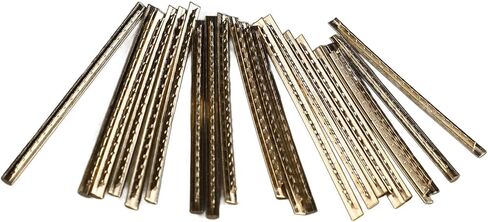 مجموعة الأسلاك 21pcs Guitar FRET - استبدال الفولاذ المقاوم للصدأ FRETWIRE لغيتار الجيتار - تحسين جودة الصوت وتثبيت سهلة - إكسسوارات الغيتار المتميزة in Saudi Arabia