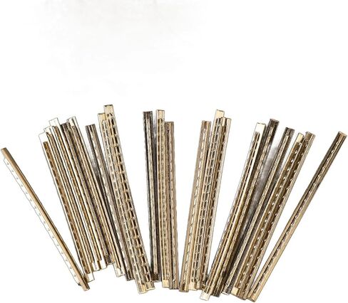 مجموعة الأسلاك 21pcs Guitar FRET - استبدال الفولاذ المقاوم للصدأ FRETWIRE لغيتار الجيتار - تحسين جودة الصوت وتثبيت سهلة - إكسسوارات الغيتار المتميزة in Saudi Arabia