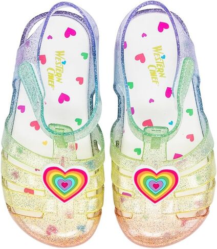 Western Chief Kids Wonder EverGlitter Lighted Sandal with Adjustable Strap and Waterproof Design in Saudi Arabia