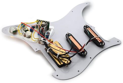Saphue SSS 3X Mini Humbucker Electric Guitar Pickguard 9K/9K/9K PREWERD PREWERD PREWERD PREWERD FOR ST Style Guitar Multi Color (Tortoise Shell) in Kuwait