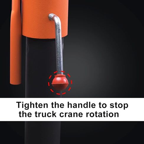 Winch 0.5T Folding Truck-Mounted Bed Crane Hoist Lift Pickup with Electric Winch 2000 lb 12V, Painted Steel 1100 lb Pickup Truck Jib Cranes 360 Swivel (2000 lbs Crane) in Saudi Arabia