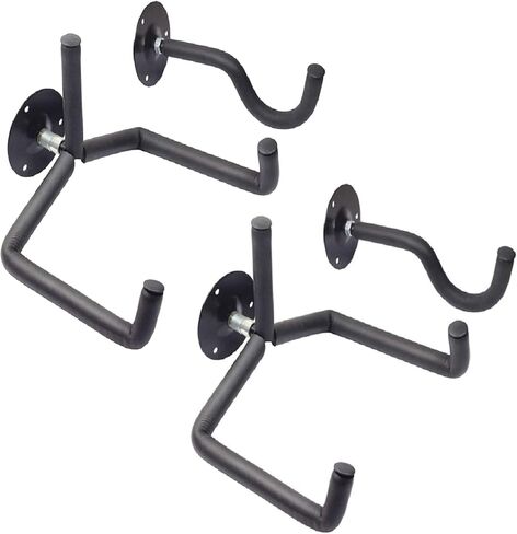 Orgrimmar Guitar Wall Mount Acoustic/Electric/Classical Guitar, Ukulele, Banjo and Mandolin Wall Hanger Slat Wall Horizontal Guitar Holder Bass Stand Rack Hook (Set of 2) in Saudi Arabia