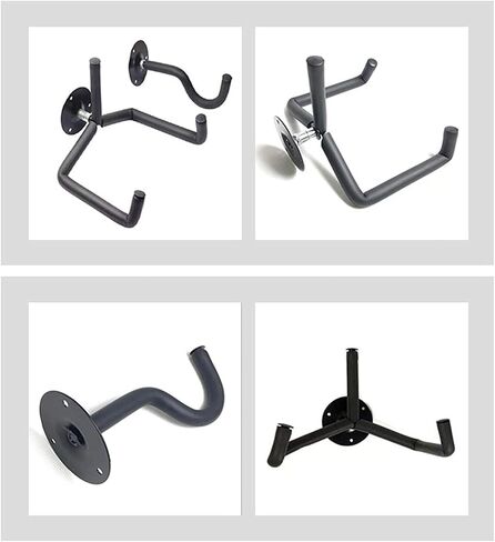 Orgrimmar Guitar Wall Mount Acoustic/Electric/Classical Guitar, Ukulele, Banjo and Mandolin Wall Hanger Slat Wall Horizontal Guitar Holder Bass Stand Rack Hook (Set of 2) in Saudi Arabia