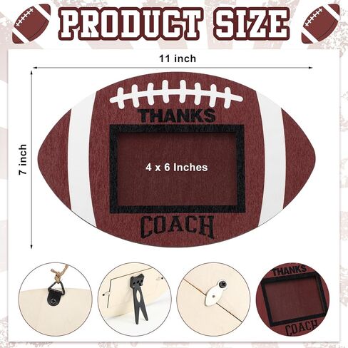 هدية مدرب الكرة اللينة من Team Softball Frame Frame Thank Thank Coach Gift Fits 4 × 6 بوصات صورة ، ومدربون تقدير لوحة لوحة المنزل in Saudi Arabia