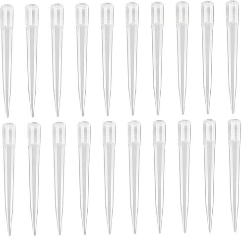 ABOOFAN 50pcs Disposable Pipette Tips Standard Liquid Transfer Nozzle for Scientific Experiments Compatible Most Pipettors Plastic Tips for Labs and Essential Oils in Saudi Arabia