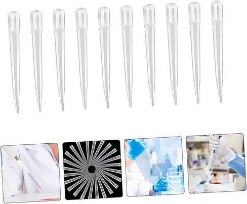 ABOOFAN 50pcs Disposable Pipette Tips Standard Liquid Transfer Nozzle for Scientific Experiments Compatible Most Pipettors Plastic Tips for Labs and Essential Oils in Saudi Arabia