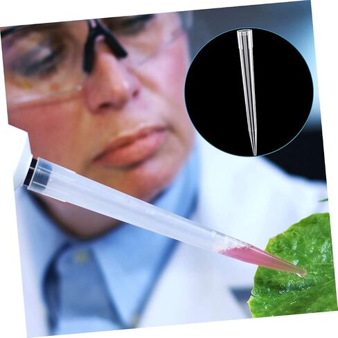 ABOOFAN 50pcs Disposable Pipette Tips Standard Liquid Transfer Nozzle for Scientific Experiments Compatible Most Pipettors Plastic Tips for Labs and Essential Oils in Saudi Arabia