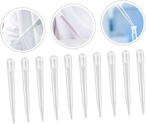 Cabilock 50pcs Disposable Pipette Tips Autoclavable Liquid Pipettor Tips for Laboratory Use Compatible Standard Pipettes Design in Saudi Arabia