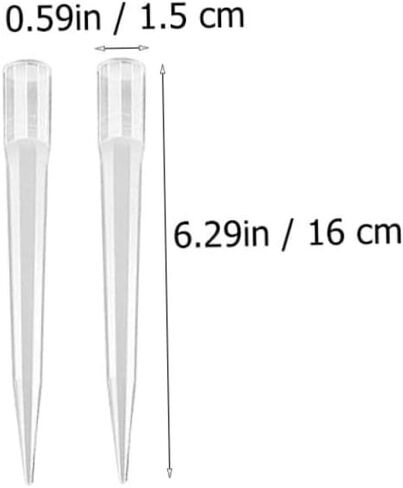 Cabilock 50pcs Disposable Pipette Tips Autoclavable Liquid Pipettor Tips for Laboratory Use Compatible Standard Pipettes Design in Saudi Arabia