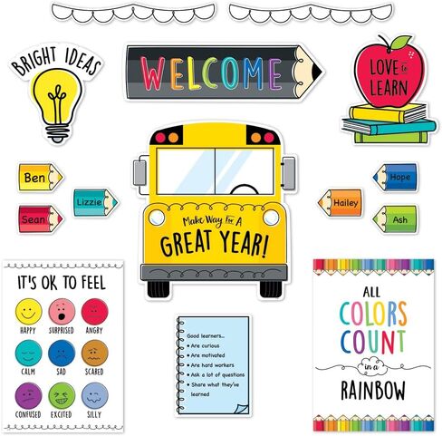 CTP Busy Bees Bulletin Board for Classroom (Tractor Creative Press 10670) in Kuwait